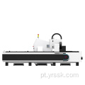 1000W 3015 4015 6015 Máquina de corte a laser de fibra de fibra de aço inoxidável com mesa de metal com mesa de metal
